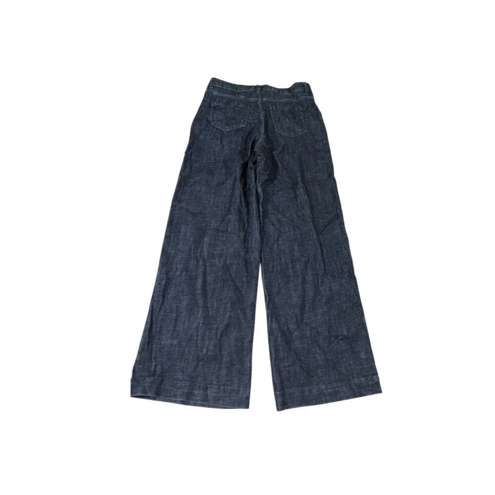 Time and Tru Size 6 Loose Fit Wide Leg Lite Denim Jeans - Picture 5 of 6